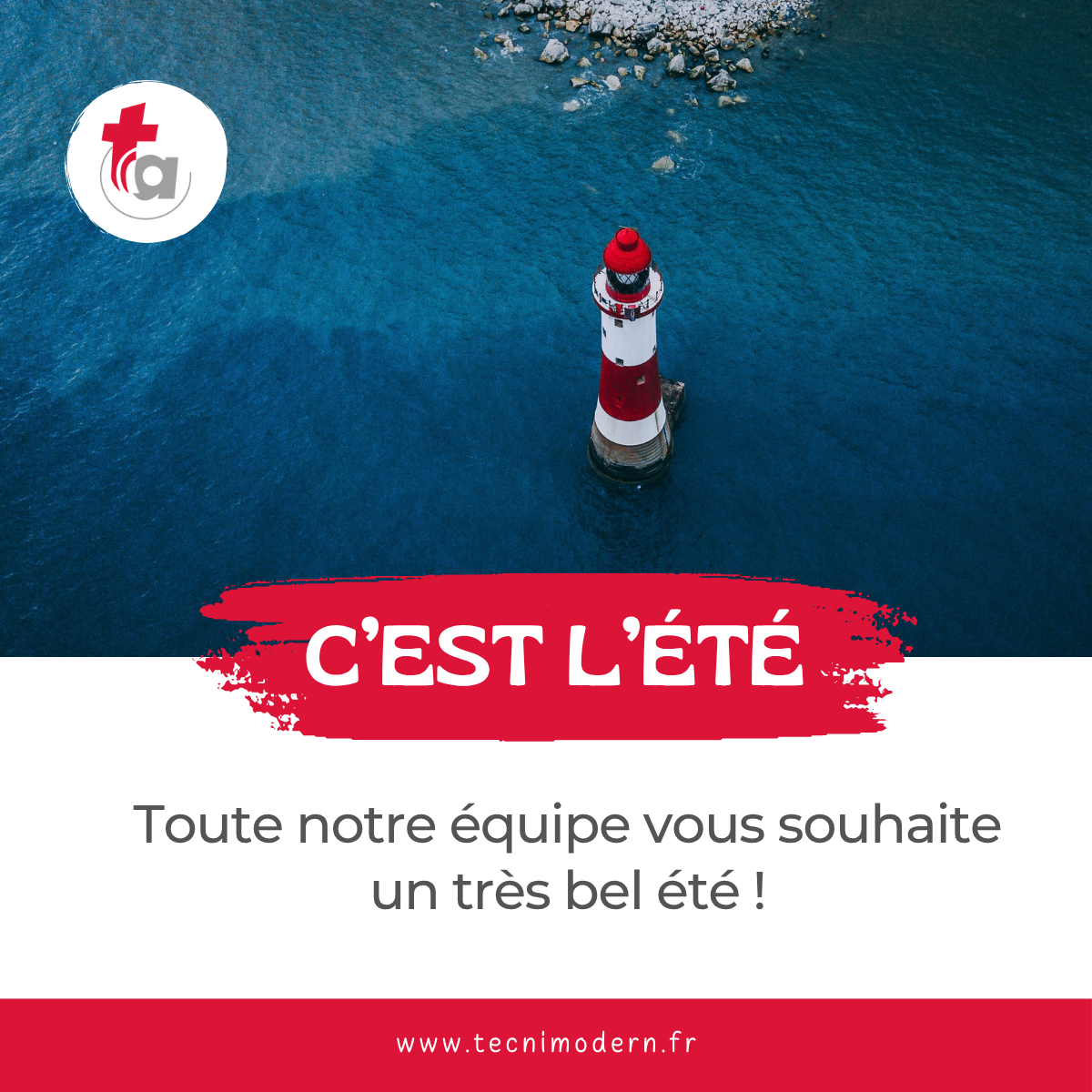 Tecnimodern Automation vous souhaite un bel été 2025 !