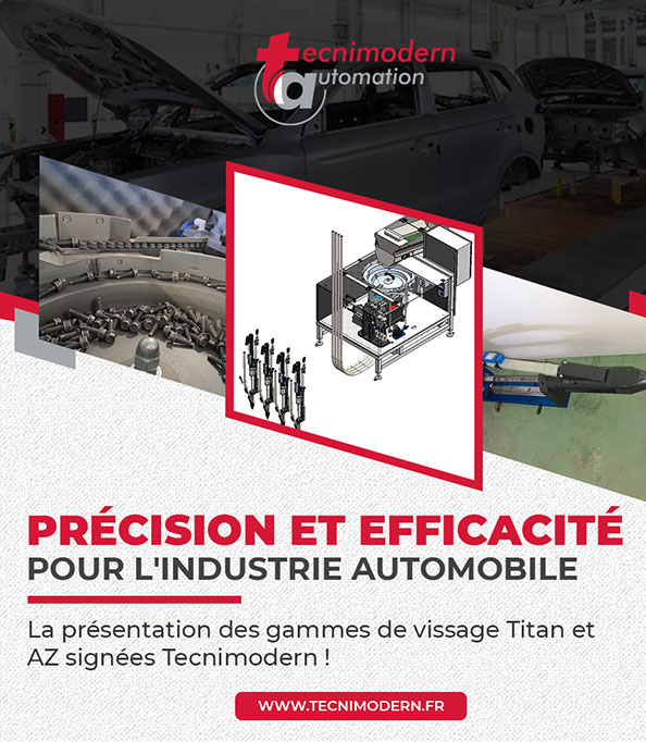 Révolutionner l’assemblage automobile avec les visseuses de précision